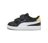 PUMA Mixte bébé Smash 3.0 L Let's Play V INF Basket, Black White-Regal Blue-Lemon Meringue, 20 EU
