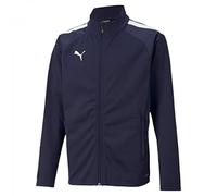 PUMA Mixte bébé Teamliga Training Ja Veste, Multicolore (Peacoat-Puma, 164 EU