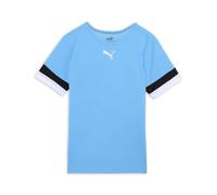 PUMA Mixte Bébé Teamrise Jersey Jr Tricot, Team Bleu Clair-noir-blanc, 12 Ans EU