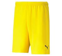 PUMA Mixte bébé Teamrise Jr Short, Multicolore (Cyber Yellow/Black), 128 EU