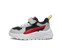 PUMA Mixte bébé Trinity Lite AC+ INF Basket, Black-for All Time Red-Cool Light Gray, 22 EU