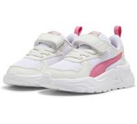 PUMA Mixte bébé Trinity Lite AC+ INF Basket, White-Magic Rose-Vapor Gray, 25 EU