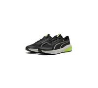 PUMA Mixte Cell Glare Chaussure de Course sur Route, Black-Yellow Alert, 44 EU