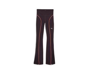 PUMA Mixte Cloudspun Hw Flare Pantalon Tricoté, Midnight Plum-Sunset Glow, XL EU