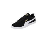 PUMA Mixte Club II Sneaker, Black White Gold, 37.5 EU