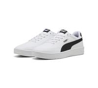 PUMA Mixte Court Classic Clean Basket, White Black, 37.5 EU