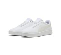 PUMA Mixte Court Classic Clean Basket, White-Vapor Gray, 38 EU