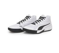 PUMA Mixte Court Pro Chaussures, White Black, 40 EU