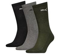 PUMA Mixte Crew Chaussettes, Green Combo, 47-49 EU