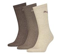 PUMA Mixte Crew Chaussettes, Marron, 39-42 EU