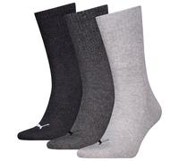 PUMA Mixte Cushioned Crew Sock, Gris Combo, 39-42 EU
