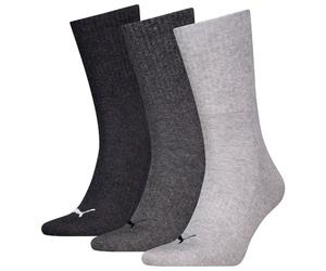 PUMA Mixte Cushioned Crew Sock, Gris Combo, 39-42 EU