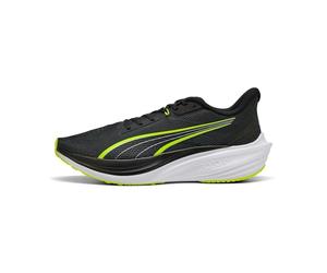 PUMA Mixte Darter Pro Chaussure de Course sur Route, Black-Yellow Alert White, 48 EU