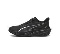PUMA Mixte Darter Pro WTR Road Running Shoe, Black Silver, 37.5 EU
