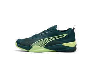 PUMA Mixte Eliminate Nitro 4 Chaussure intérieur, Green Terrain Lumière pétillante, 44 EU