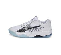 PUMA Mixte Eliminate Power II Chaussure de Terrain intérieur, White Black-Nitro Blue, 40.5 EU