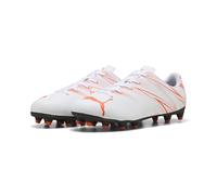 PUMA Mixte Enfant Attacanto FG/AG Jr, Puma White Glowing Red, 37 EU