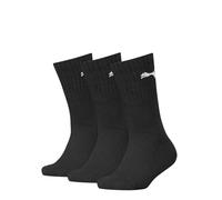 PUMA Mixte Enfant Crew Chaussettes, Noir, 35 EU