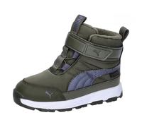 PUMA Mixte Enfant Evolve Boot Puretex AC+inf, Dark Olive Galactic Gray Puma White, 27 EU