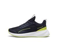 PUMA Mixte Enfant Flyer Lite 3 Jr, New Navy Lemon Sherbert Puma White, 37 EU