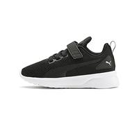 PUMA Mixte Enfant Flyer Runner V PS Enfant Chaussures Sneakers, Puma Black Puma White, 31 EU