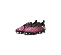 PUMA Mixte Enfant Future 8 Play FG/AG Jr, Puma Black Puma White Glowing Red, 31 EU