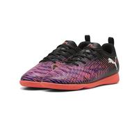 Puma Mixte Enfant Future 8 Play It Jr, Puma Black Puma White Glowing Red, 33 EU