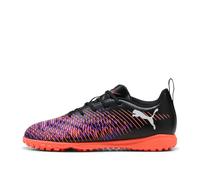 Puma Mixte Enfant Future 8 Play TT Jr, Puma Black Puma White Glowing Red, 37 EU