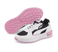 PUMA Mixte enfant Graviton Jr Basket, Puma White Black Prism Pink, 37.5 EU