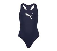 Puma Maillot de bain Fille dos-nageur Bleu marine Taille 152 cm