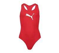 Puma Racerback Swimsuit Rouge 7-8 Years Fille