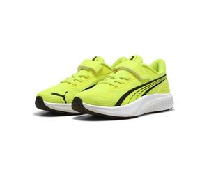 Puma Mixte Enfant Pounce Lite AC+ PS, Yellow Alert Puma Black Puma White, 28 EU