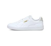 PUMA Mixte enfant Puma Shuffle V Ps Basket, White White Gray Gold, 28 EU