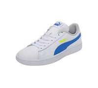 PUMA Mixte enfant Puma Smash V2 L Jr Basket, Puma Blanc Victoria Blue, 38 EU