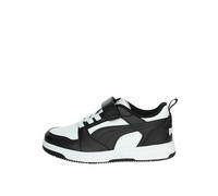 PUMA Mixte Enfant Rebound V6 Lo AC+ PS, Puma White Puma Black, 31 EU