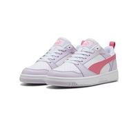 PUMA Mixte Enfant Rebound V6 Lo Jr, Lilac Frost Magic Rose Puma White, 37.5 EU