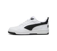 Puma Chaussures Rebound V6 Lo Jr Mixte Enfant Blanc/Noir Taille 35,5 EU