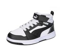 Puma Mixte Enfant Rebound V6 Mid AC+ PS, Puma White Puma Black Shadow Gray, 31 EU