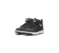 PUMA Mixte Enfant Rebound V6 Mid WTR AC+ PS, Black White, 30 EU