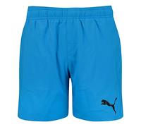Puma Shorts de bain Medium Length – coupe mi-haute – azur/noir – Taille 116