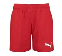 Puma Short de bain coupe mi-haute Rouge 14 Y