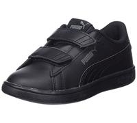 PUMA Mixte Enfant Smash 3.0 SD V PS Basket, Puma Noir Shadow Gris, 22 EU
