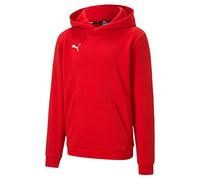 PUMA Mixte enfant Teamgoal 23 Casuals Hoody Jr Sweat capuche, Puma Red, FR : XS (Taille Fabricant 116) EU