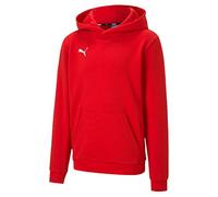 PUMA Mixte enfant Teamgoal 23 Casuals Hoody Jr Sweat capuche, Puma Red, FR : XS (Taille Fabricant 116) EU
