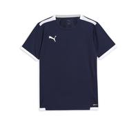 PUMA Mixte Enfant Teamliga Jersey Jr Shirt, Peacoat-puma White, 6 Ans EU