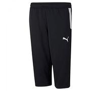 PUMA Mixte Enfant Teamliga Training 34 Jr Pantalons, Noir (Puma Noir-puma Blanc), 176 EU