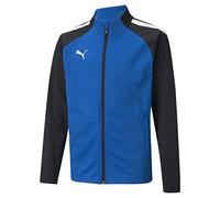 PUMA Mixte Enfant Teamliga Training Jacket Jr Veste De Survêtement, Bleu (Electric Blue Lemonade-Puma Black), 128 US- XS EU