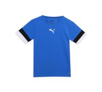 PUMA Mixte Enfant Teamrise Jersey Jr Shirt, Electric Blue Lemonade-puma Black-puma White, 140 EU