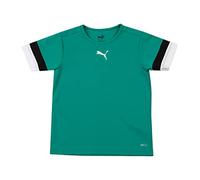 PUMA Mixte enfant Teamrise Jersey Jr Shirt, Pepper Green-puma Black-puma White, 140 EU