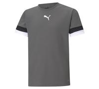 PUMA Mixte enfant Teamrise Jersey Jr Shirt, Smoked Pearl-puma Black-puma White, 164 EU